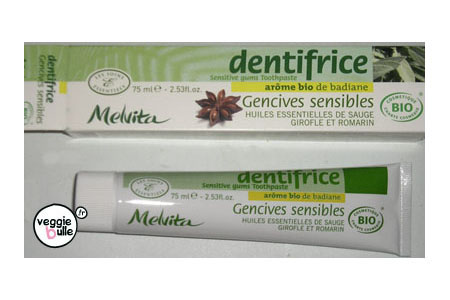 Dentifrice Gencives Sensibles Arôme bio de Badiane – Melvita Melvita