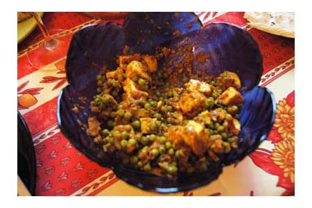 mutter tofu Mutter Tofu   recette indienne vegan de Steph Day Tripper