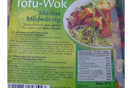Tofu Wok de Lima : peut mieux faire allumettes lima Tofu Wok de Lima : peut mieux faire
