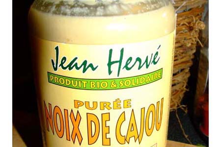 Purée de noix de cajou Jean Hervé tartinade noix cajou Purée de noix de cajou Jean Hervé