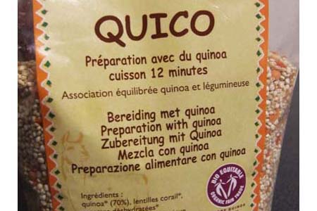 quico quico Quico : du quinoa et des légumes