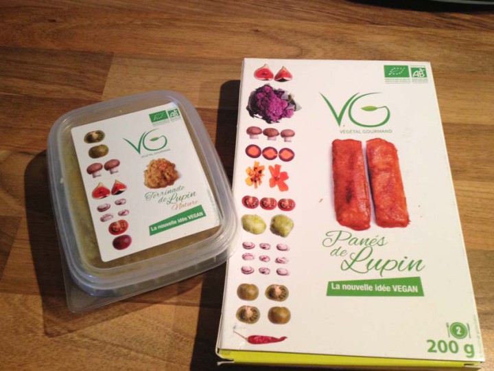 Les nouveaux produits vegan par VG : découvrez le lupin !