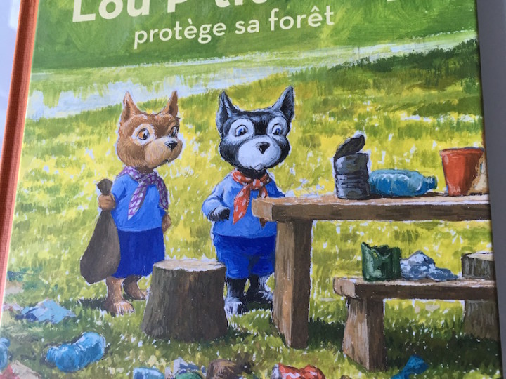 Lou P’tit Loup protège sa forêt de Antoon Krings