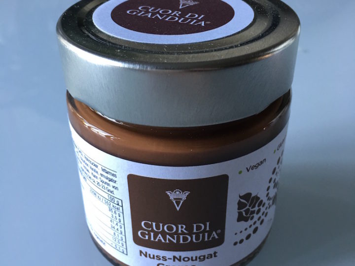 La pâte à tartiner chocolat-noisette Cuor di Gianduia