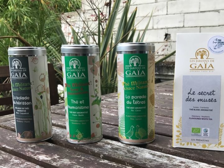 Idée cadeau : les thés militants et bien d’autres douceurs Les Jardins de Gaïa