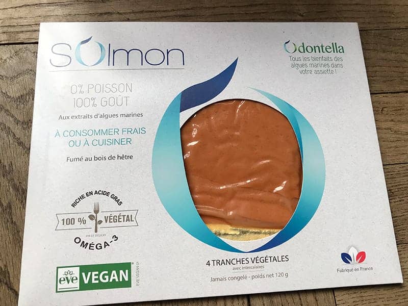 Saumon vegan Solmon