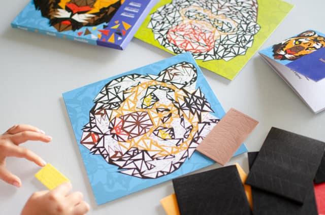 Planche des Mosaïques Djeco