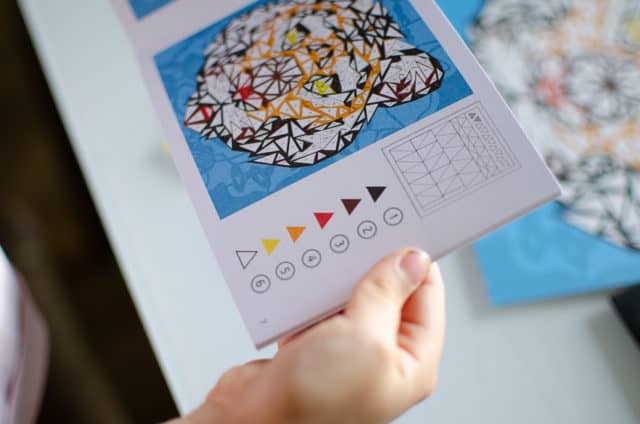 Couleurs des mosaïques Djeco